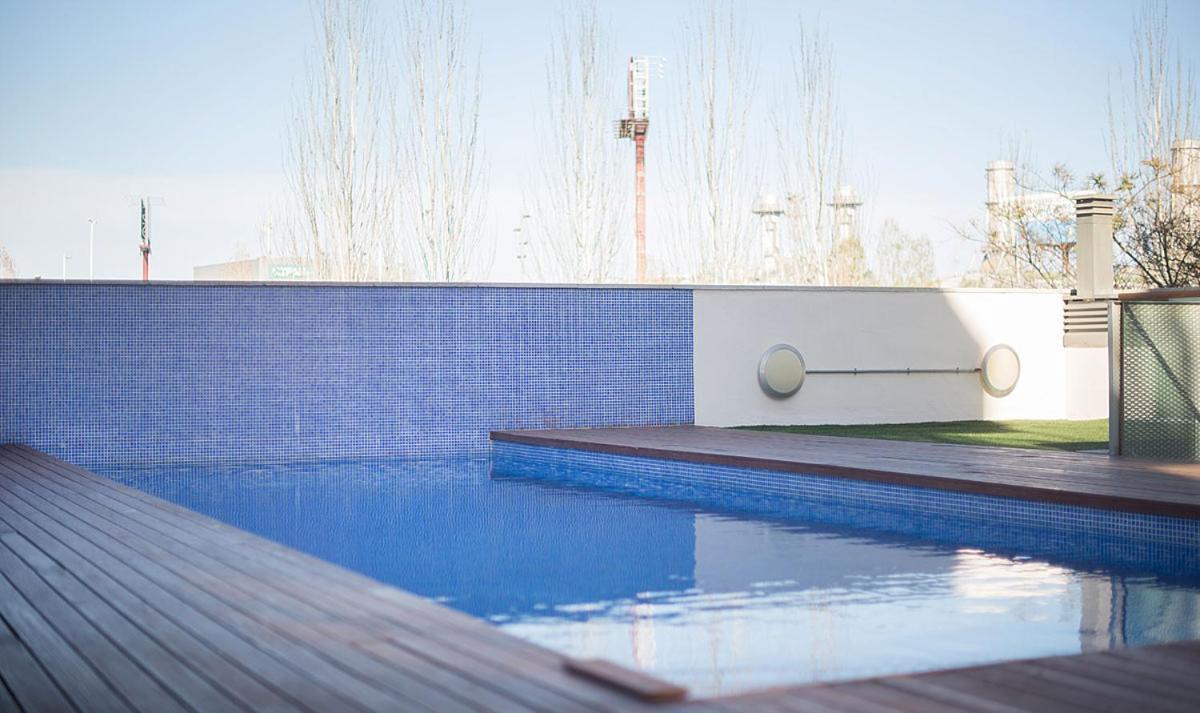 Large Terrace Luxury Apartment Sant Adria de Besos Eksteriør bilde